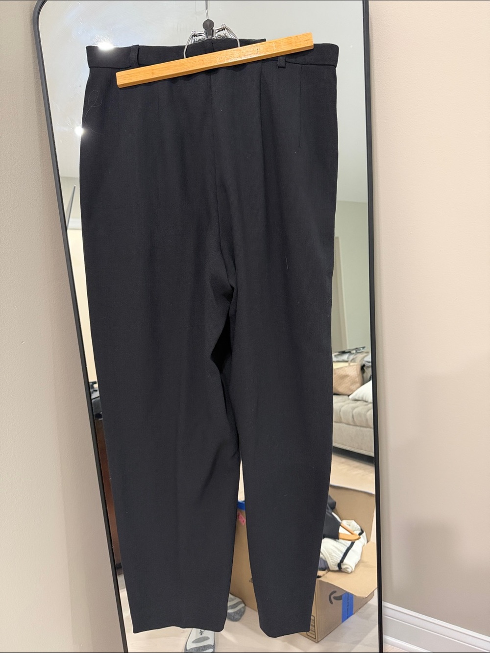 Vintage Giorgio Armani Black Wool Le Collezioni pants - Picture 7 of 7